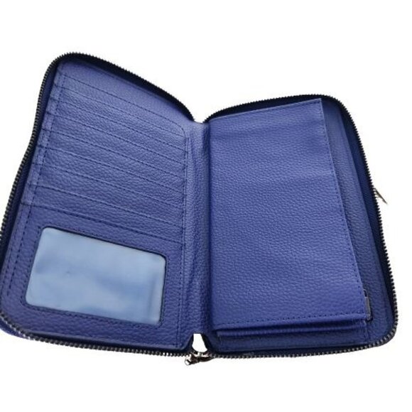 James Jacko Tree Of Life Vegan Leather Travel Wallet - Picture 3 of 10